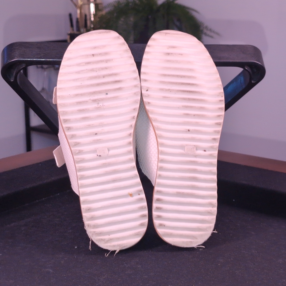 Vince Camuto Mandial White Python Print Platform … - image 2